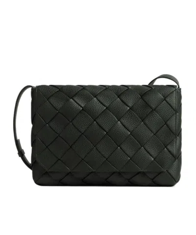 Bottega Veneta Diago Shoulder Bag In Black