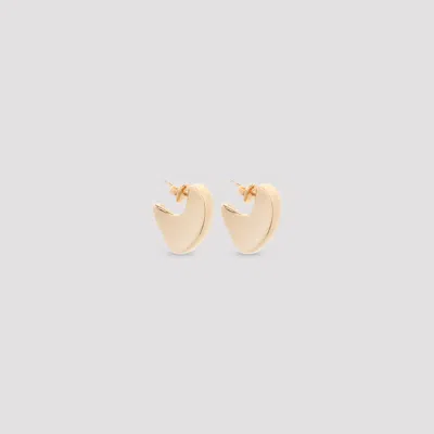 Bottega Veneta Disc Earring Set - Mini Elegance In Metallic