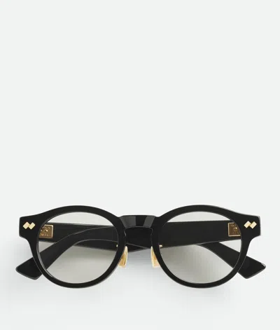 Bottega Veneta Round Frame Mirror In Black
