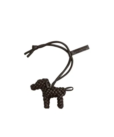 Bottega Veneta Dog Charm In Brown