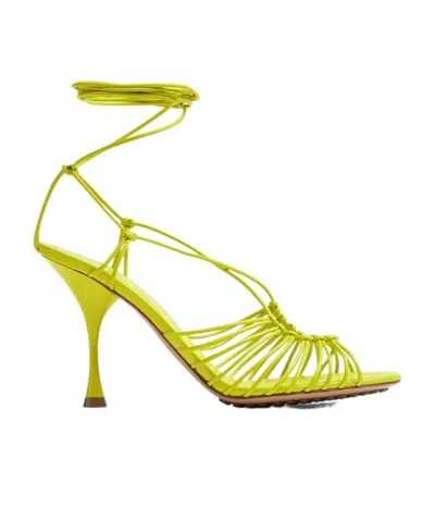 Bottega Veneta Sandali Dot In Green
