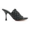 Bottega Veneta Women's Dot Wave Sandals In Green