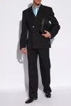 Bottega Veneta Double-breasted Blazer In Black