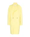 Bottega Veneta Double-breasted Cashmere Coat In Nude