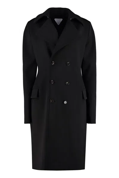 BOTTEGA VENETA DOUBLE BREASTED COAT