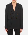 Bottega Veneta Women Wool Double-breasted Jacket In Black