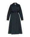 Bottega Veneta Women's Double-breasted Calvary Wool Coat In Black