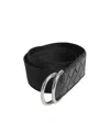 Bottega Veneta Webbing Nastro Belt In Black