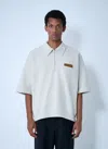 Bottega Veneta Double Cotton Melange Polo