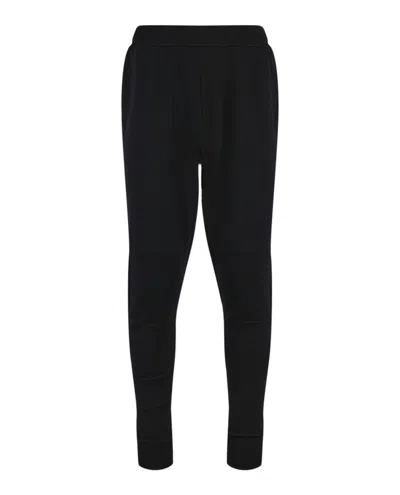 Bottega Veneta Double Face Compact Joggers In Black