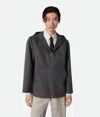 Bottega Veneta Melang Effect Wool Jacket
