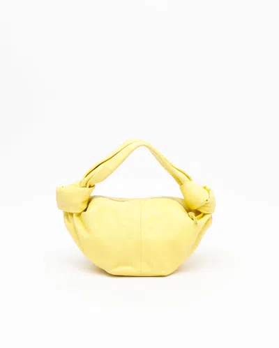 Bottega Veneta Double Knot Bag In Yellow
