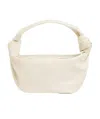 Bottega Veneta Double Knot Handbag In White