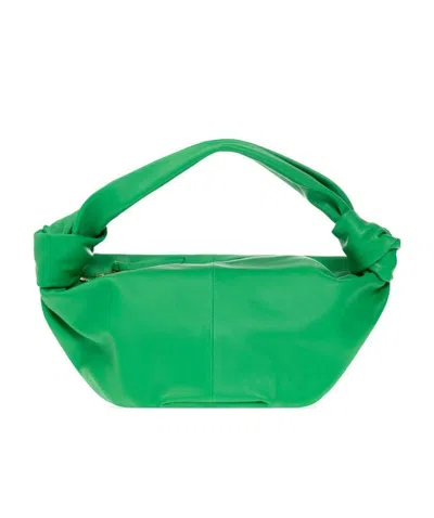 Bottega Veneta Double Knot Mini Bag In Green