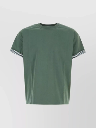 Bottega Veneta Green Double-layer T-shirt