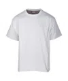 Bottega Veneta Double-layer Striped T-shirt In White