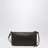 Bottega Veneta Women Double Patch Fondant Leather And Intrecciato Bag In Brown