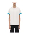 Bottega Veneta Double Plain Knitted T-shirt In White