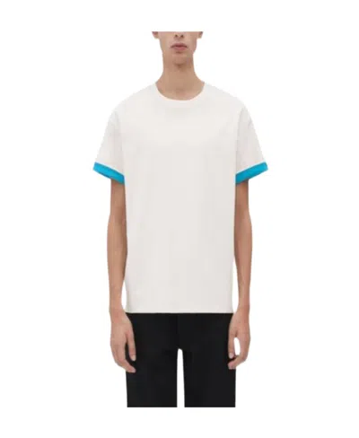 Bottega Veneta Double Plain Knitted T-shirt In White