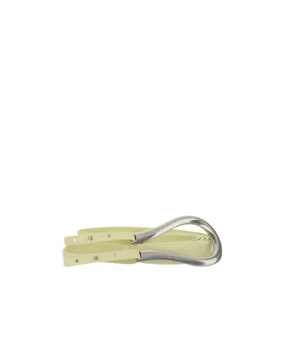 Bottega Veneta Double-strap Belt In Nude