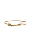 Bottega Veneta Double Strap Belt In Skin