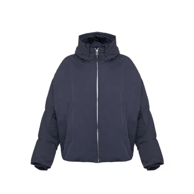 Bottega Veneta Blue Polyamide Shell Jacket In Multi
