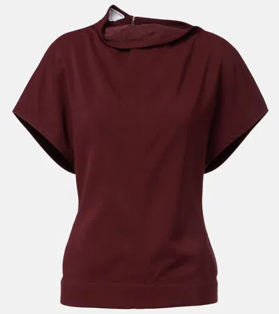 BOTTEGA VENETA DRAPED TOP