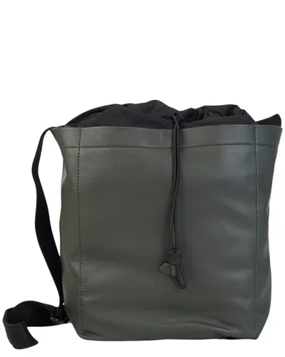 Bottega Veneta Drawstring Box Leather Messenger Bag