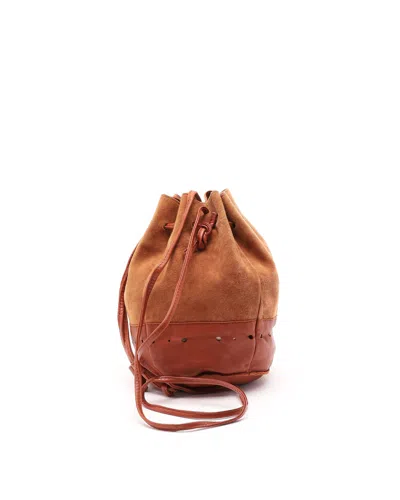 Bottega Veneta Drawstring Bucket Bag In Brown