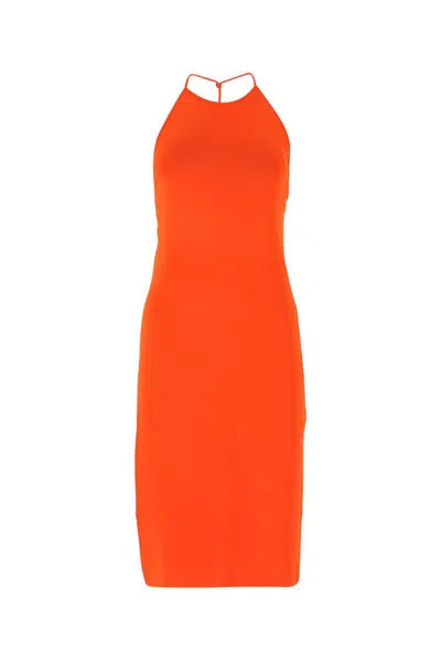 Bottega Veneta Dress In Orange