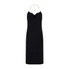 Bottega Veneta Stretch Viscose Dress In Black