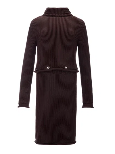 BOTTEGA VENETA DRESS IN COSTUME CHUNKY COTTON BOTTEGA VENETA