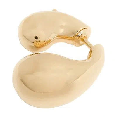 Bottega Veneta Drop Earrings In Gold