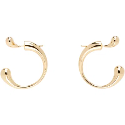 Bottega Veneta Drop Earrings In Gold