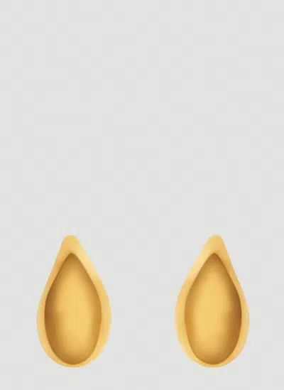 Bottega Veneta Drop Earrings In Gold