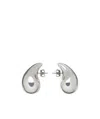 Bottega Veneta Women Drop Earrings In Gray