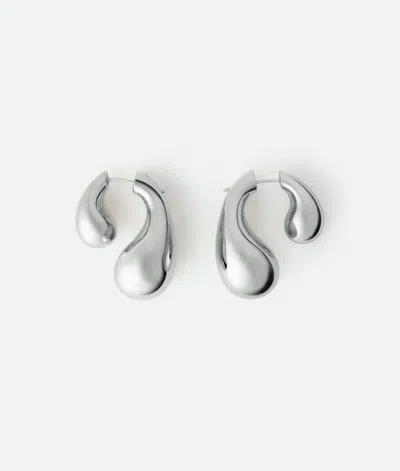 Bottega Veneta Drop Earrings In Silver