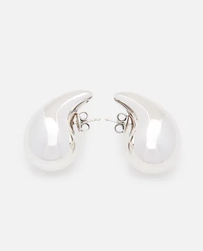 Bottega Veneta Drop Earrings In Silver