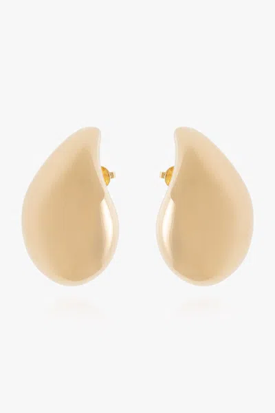 Bottega Veneta Drop Earrings In Yellow Gold