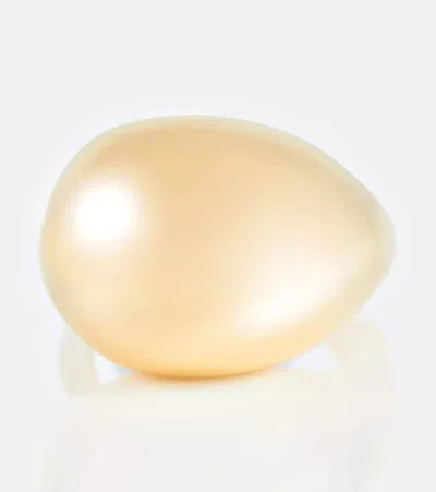 Bottega Veneta Drop Gold Plated Ring