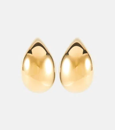 Bottega Veneta Drop Gold-plated Sterling Silver Earrings In Yellow Gold