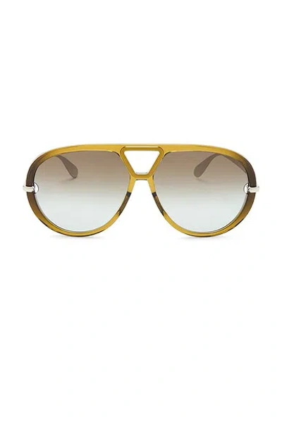 Bottega Veneta Drop Pilot Sunglasses In Multi
