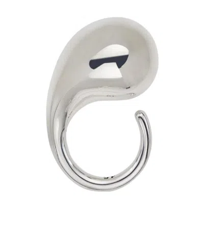 Bottega Veneta Drop Ring In White