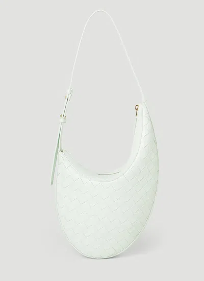 Bottega Veneta Drop Shoulder Bag In Light Green