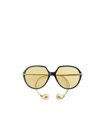 BOTTEGA VENETA BOTTEGA VENETA EYEWEAR DROP SQUARED SUNGLASSES