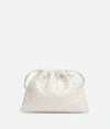 Bottega Veneta Women Medium Dustbag Intrecciato Pouch In Chalk