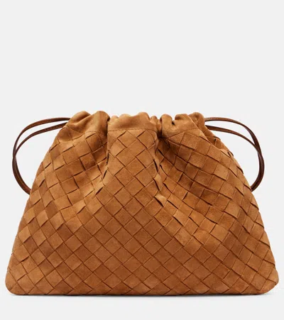 Bottega Veneta Dustbag Intrecciato Small Leather Clutch