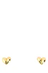 Bottega Veneta Orecchini Drop In Argento Oro  Donna In Gold