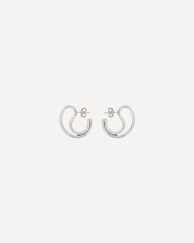 Bottega Veneta Earrings In Silver