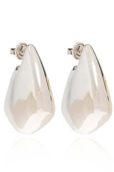 Bottega Veneta Earrings In Silver